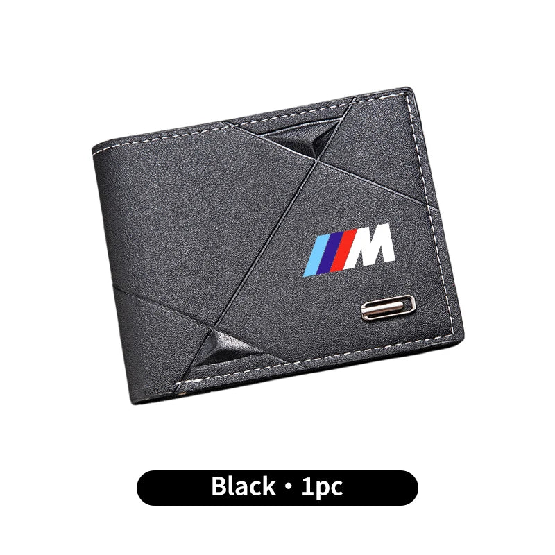 Car Accessories Carbon Fibre Credit Card Holder Men Wallet Storage Purse Tools for M X1 X3 X5 E30 E90 M3 F30 F20 F10 E46 E60