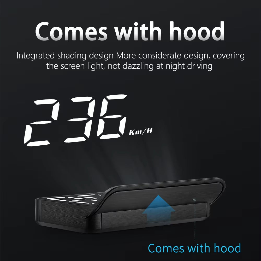 WYING M3 OBD2 GPS HUD Digital Speedometer for Cars