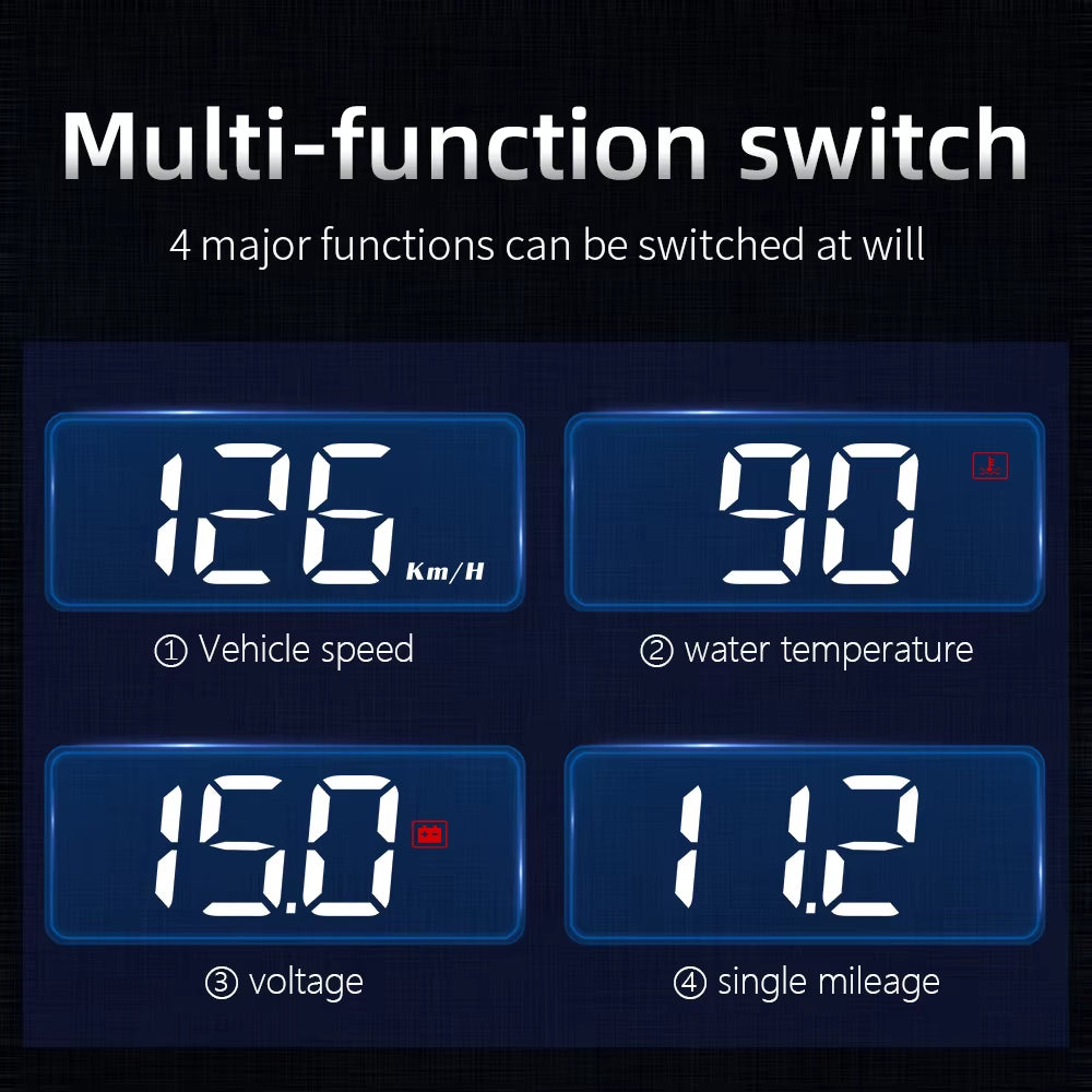 WYING M3 OBD2 GPS HUD Digital Speedometer for Cars